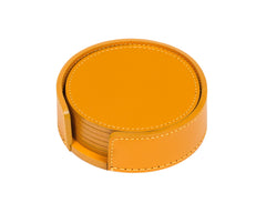 Acquerello Coaster Holder & 6 Coasters (round)