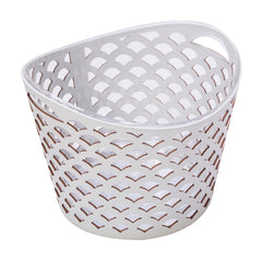 Cortina Regenerated Leather Champagne Bucket Large