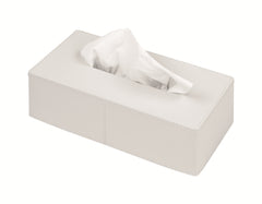 Narciso Regenerated Leather Tissue Holder