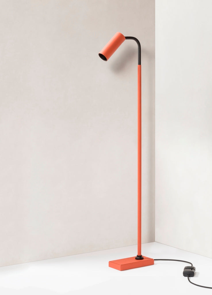 Giobagnara x TEKNA Marquesse Floor Lamp | Ideal Reading Luminaire | Leather-Covered Design | 350° Turnable and 90° Adjustable Light Tube | Weighted Base for Stability | Sleek and Essential Design | Explore a Range of Luxury Lighting Options at 2Jour Concierge, #1 luxury high-end gift & lifestyle shop