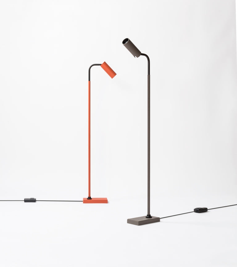 Giobagnara x TEKNA Marquesse Floor Lamp | Ideal Reading Luminaire | Leather-Covered Design | 350° Turnable and 90° Adjustable Light Tube | Weighted Base for Stability | Sleek and Essential Design | Explore a Range of Luxury Lighting Options at 2Jour Concierge, #1 luxury high-end gift & lifestyle shop