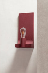x TEKNA Walcott Leather-covered Wall Lamp 110V