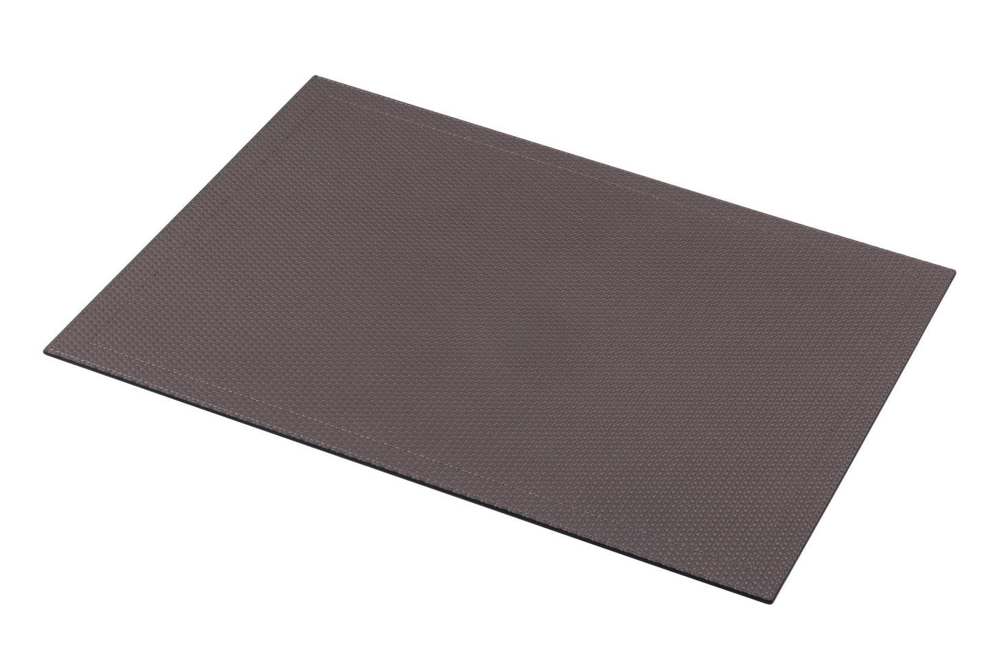 Giobagnara | Maurice Placemat: All-leather rectangular placemat with stitching and size options | Serveware + Hospitality / Placemats & Underplates | 2Jour Concierge, your luxury lifestyle shop | premium leather placemats for expensive interiors, dining tables, hospitality settings, and curated table compositions