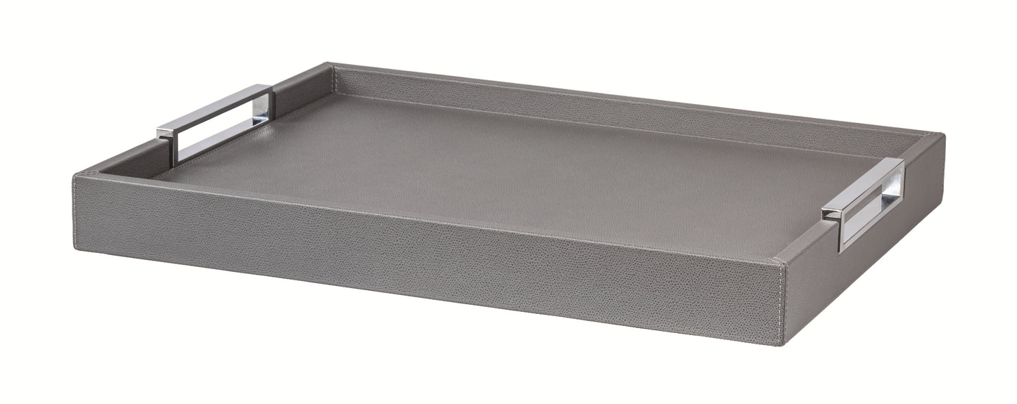 Giobagnara Vic Leather Covered Wood Bed Tray With Handles And Extractable Folding Legs | Luxury Bedroom Accessories, Elegant Breakfast Trays & Gift Items | 2Jour Concierge, #1 luxury high-end gift & lifestyle shop