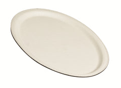 Miramar Tray: Leather-Covered Laminated Synthetic, Oval