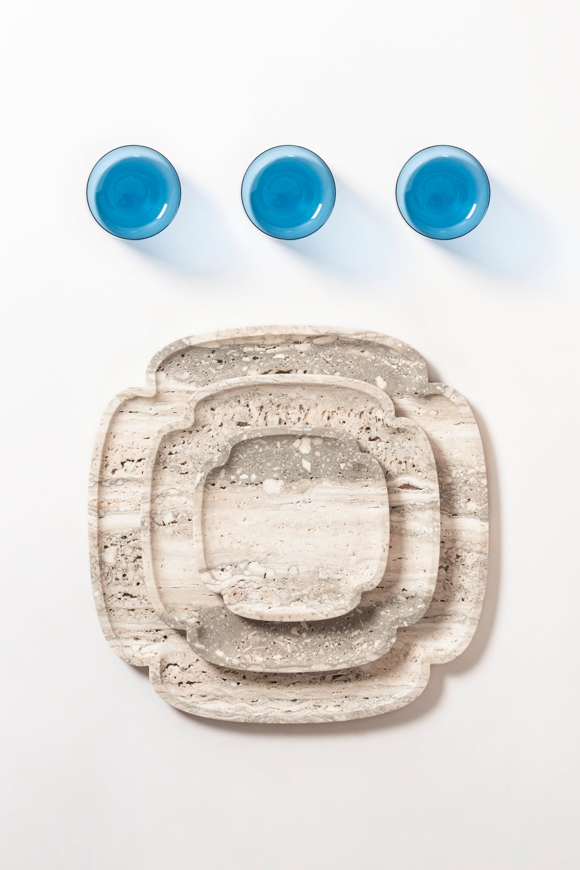 Giobagnara x Stephane Parmentier Vitruvio Marble Valet Tray | Luxury Trays, Valet Trays, Decorative Trays | 2Jour Concierge, #1 luxury high-end gift & lifestyle shop