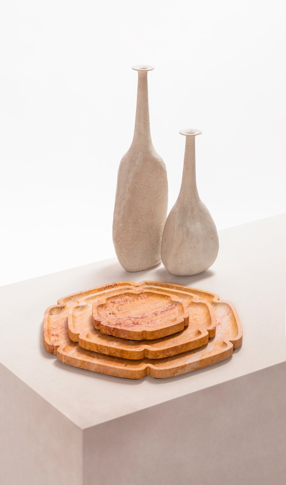 Giobagnara x Stephane Parmentier Vitruvio Marble Valet Tray | Luxury Trays, Valet Trays, Decorative Trays | 2Jour Concierge, #1 luxury high-end gift & lifestyle shop
