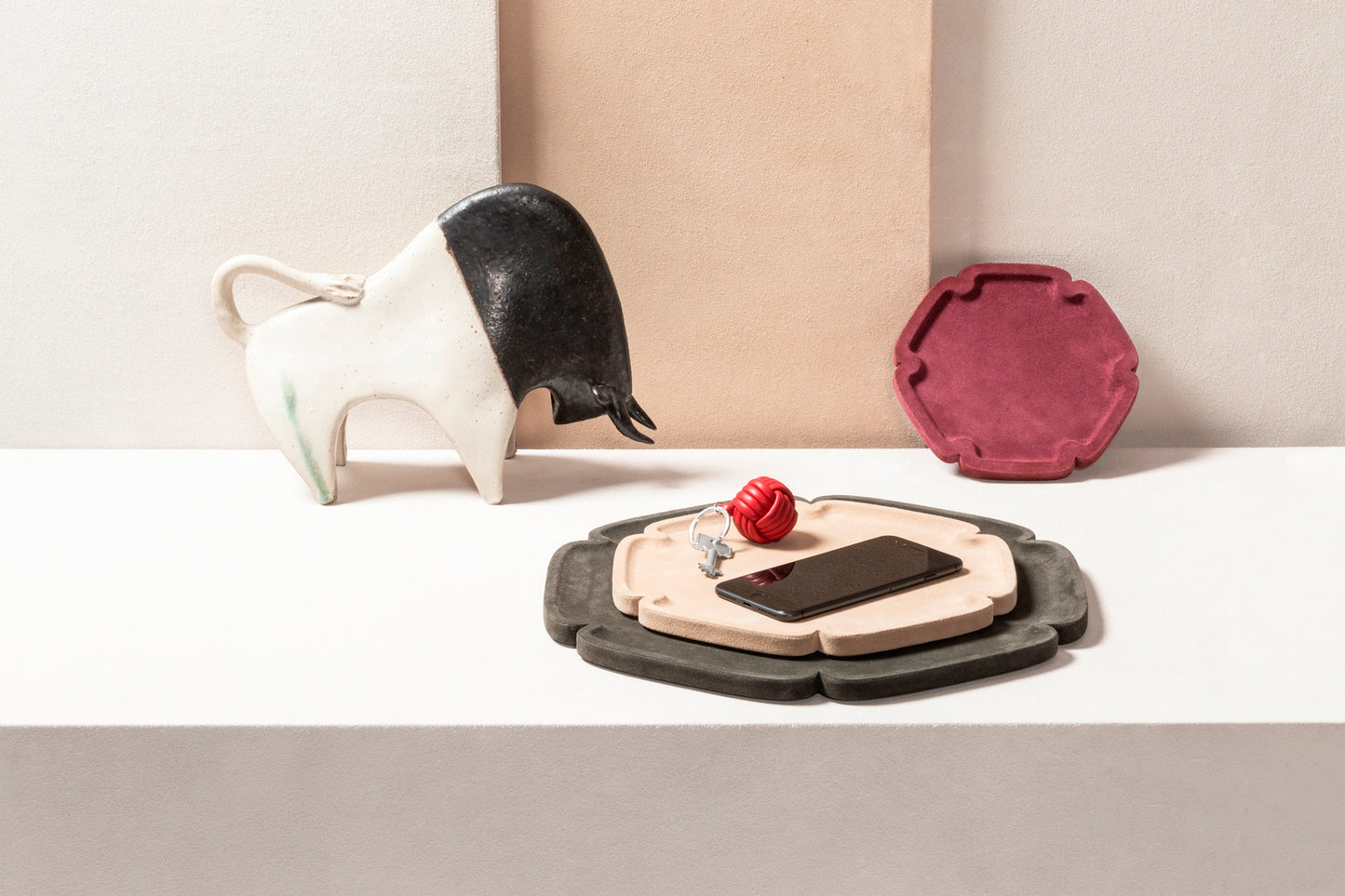 Giobagnara x Stephane Parmentier Vitruvio Valet Tray | Luxury Trays, Valet Trays, Decorative Trays | 2Jour Concierge, #1 luxury high-end gift & lifestyle shop