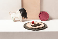 x Stéphane Parmentier Vitruvio Suede Valet Tray #2