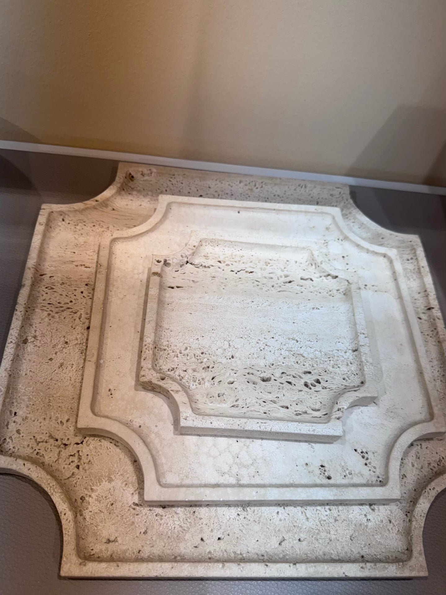 x Stéphane Parmentier Vitruvio Marble Valet Tray #3