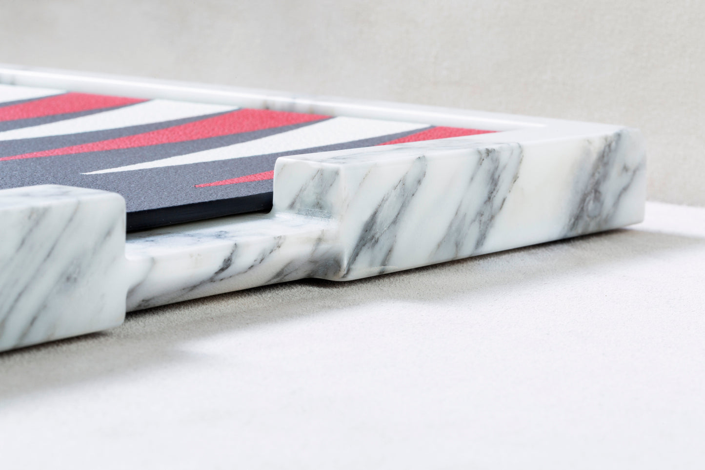 Giobagnara Ettore Marble Backgammon Set| 2Jour Concierge, #1 luxury high-end gift & lifestyle shop
