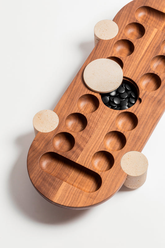 Giobagnara Mocambo Wari Game Set | 2Jour Concierge, #1 luxury high-end gift & lifestyle shop