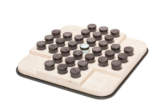 Giobagnara Tivoli Marble Solitaire Set | Luxury Board Games, Family Games, Classic Games & Gift Games | 2Jour Concierge, #1 luxury high-end gift & lifestyle shop