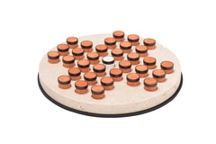 Tivoli Marble Solitaire Set Round