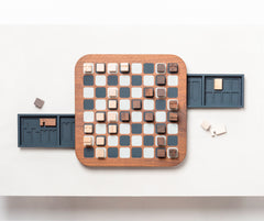 Delos Wood Chess Set