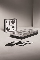 Memory Card Game In Leather Frame Box