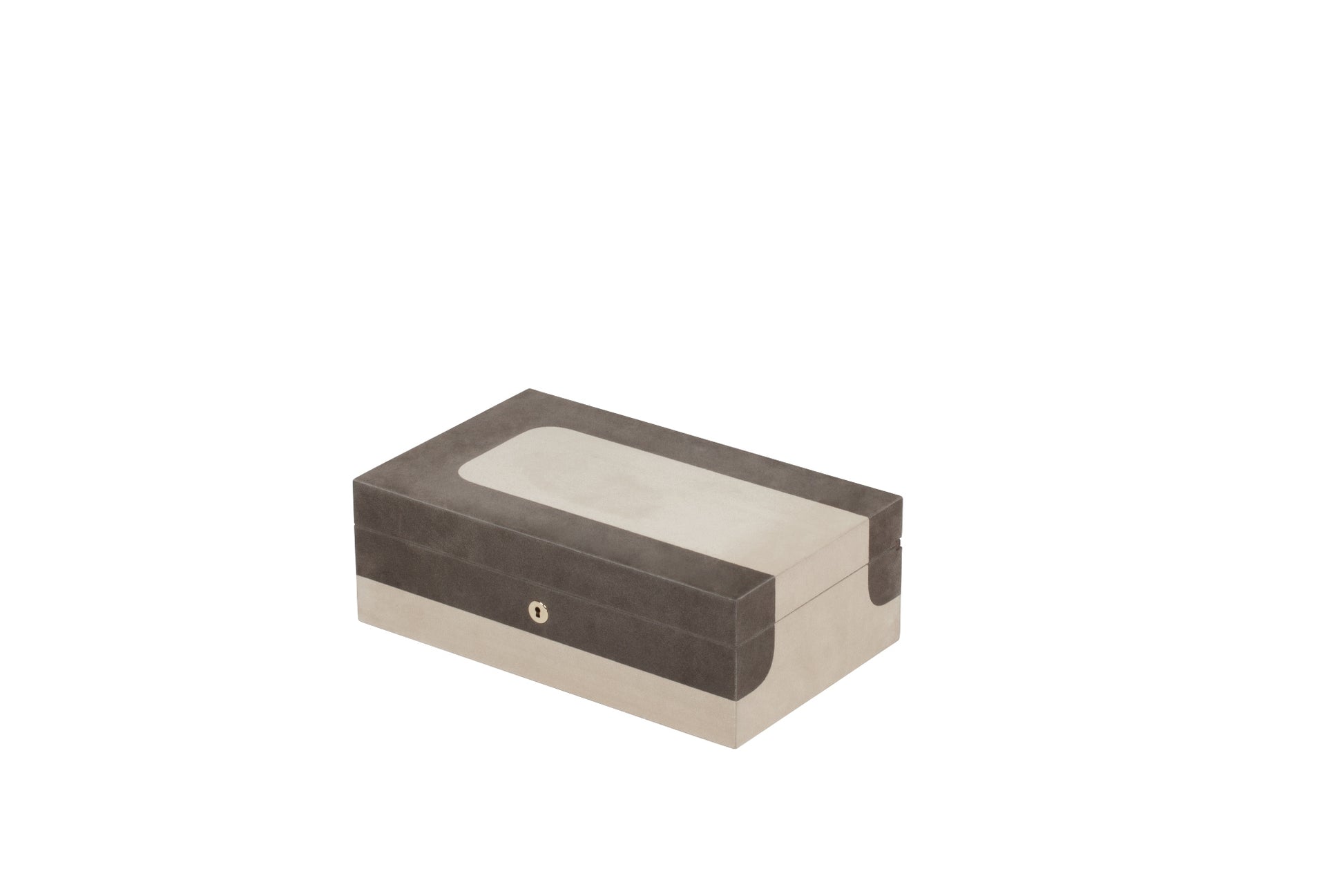 Giobagnara x Stéphane Parmentier: Flow Suede-Covered Wood Cigar Case Humidor | Stylish Cigar Accessory, Elegant Storage & Gift Item | 2Jour Concierge, #1 luxury high-end gift & lifestyle shop