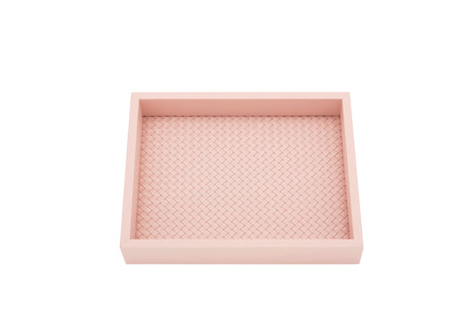 Riviere Febe Handwoven Rectangular Valet Tray | Leather Tray | Padded Handwoven Lining | Perfect for Yacht Decor | Available at 2Jour Concierge, #1 luxury high-end gift & lifestyle shop