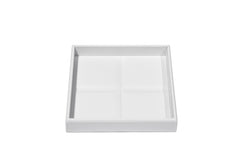 Eva Classic Leather Valet Tray Square