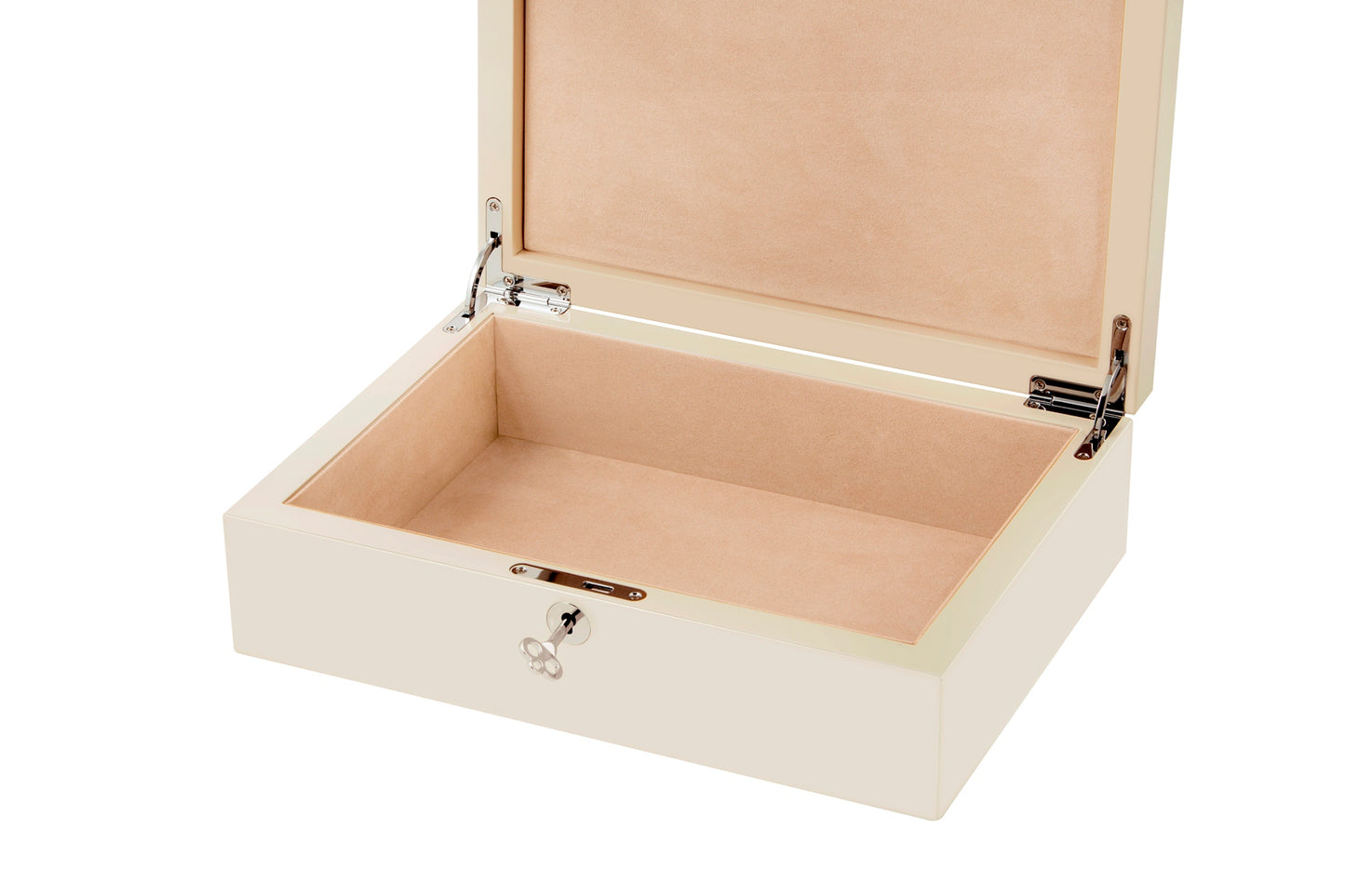 Riviere Rieti Lacquered Wood Jewellery Box with Hand-Braided Leather Inlay | Elegant Design with Hand-Braided Leather Detailing | Suede Lining for Added Luxury | Explore a Range of Luxury Jewellery Boxes at 2Jour Concierge, #1 luxury high-end gift & lifestyle shop