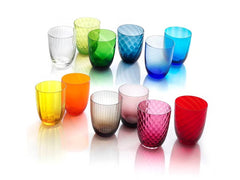 Idra Textured Murano Glass Tumbler