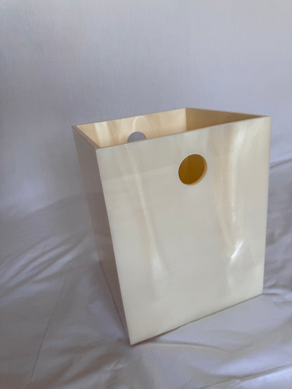 Bea Resin Paper Bin, Square