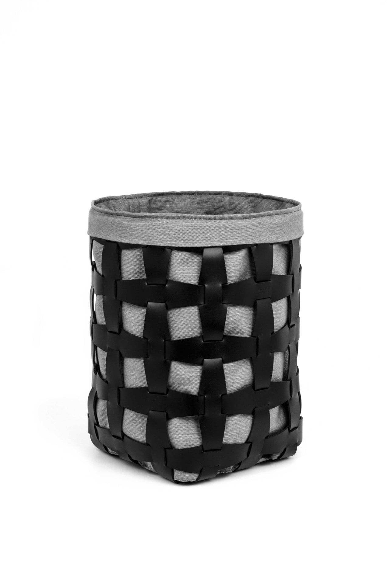 Pinetti × Antonio De Marco Hook | Leather & Linen Baskets: Hand-woven eco-leather baskets with removable linen lining, available in multiple sizes and colors for refined storage | Storage & Outdoor / Baskets | 2Jour Concierge, your luxury lifestyle shop | luxury interiors, refined living, yacht décor, spa décor, outdoor elegance, boutique hotels, home organization, hospitality décor, office décor