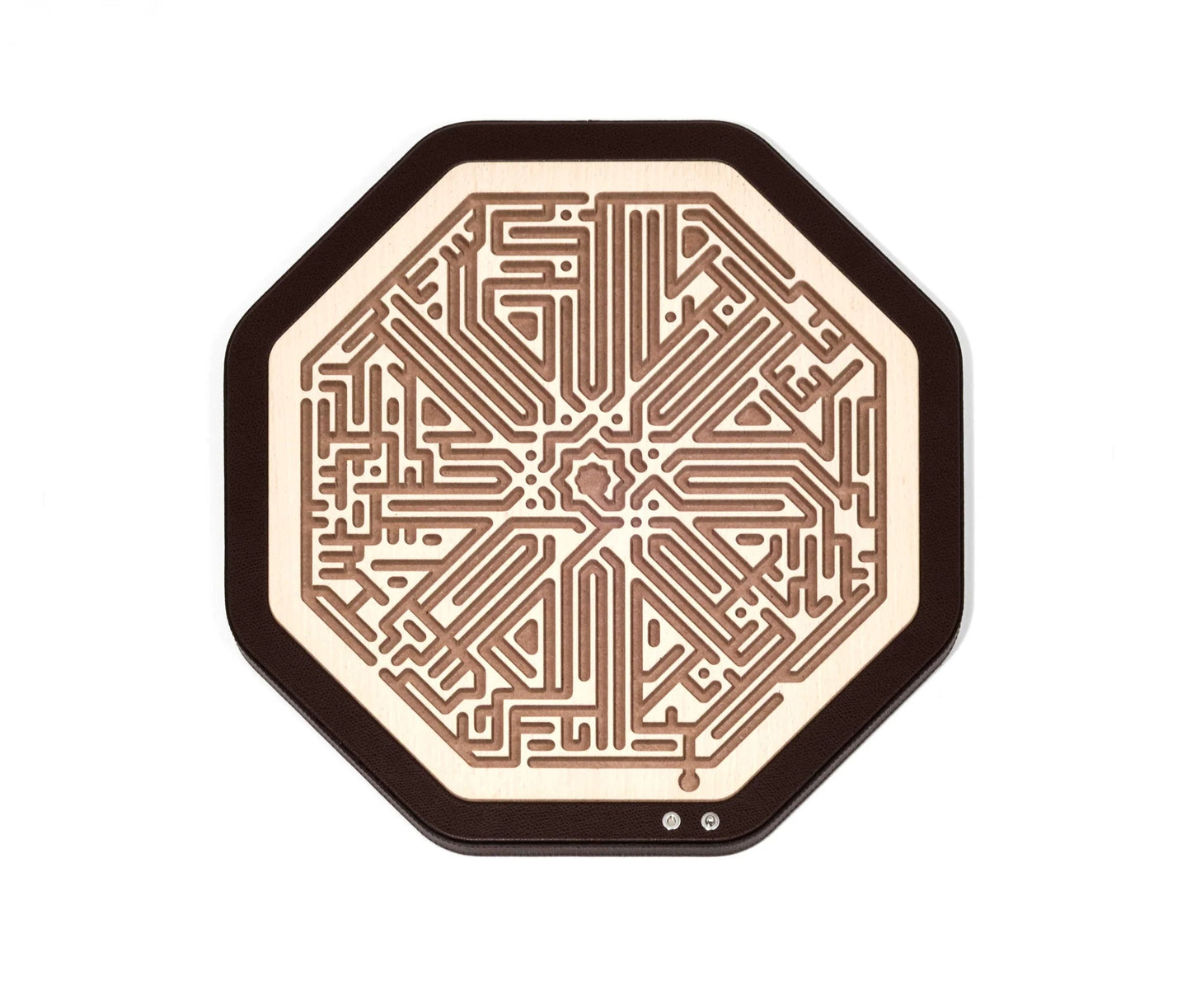 Pinetti Jinn Octagonal Labyrinth Leather-Covered Game Set – 2JOUR CONCIERGE
