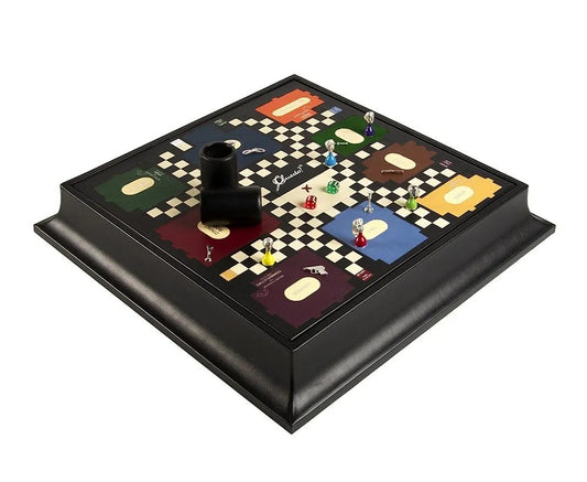 Geoffrey Parker Hand-Embossed Leather Cluedo Set | Elegant Detective Board Games & Stylish Collectibles | 2Jour Concierge, #1 luxury high-end gift & lifestyle shop