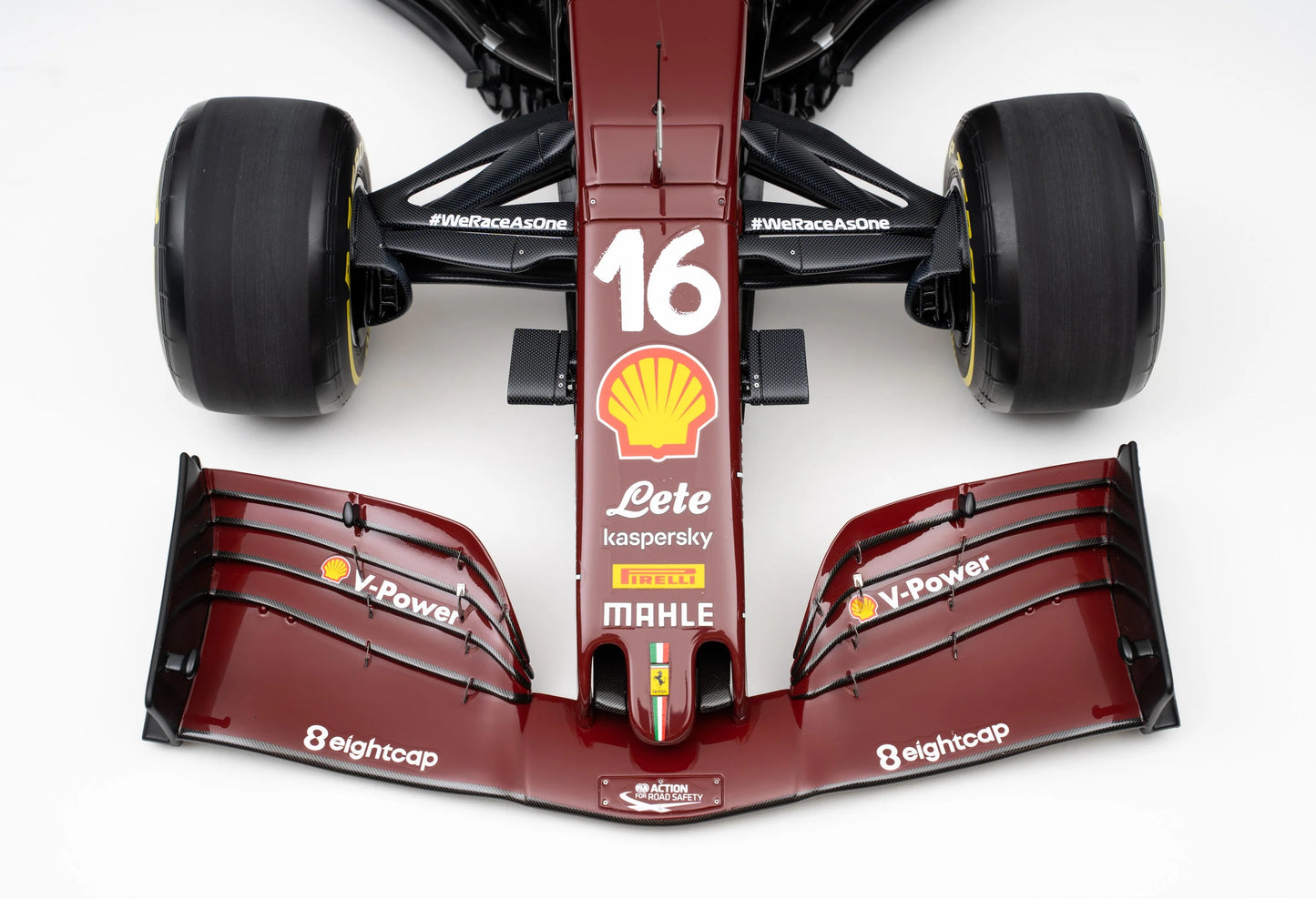 Amalgam Collection Ferrari SF1000 Charles Leclerc 1000th GP Livery (2020) 1:8 Model Car | Detailed Collector's Edition, Precise Replica of Commemorative F1 Racer | 2Jour Concierge, #1 luxury high-end gift & lifestyle shop