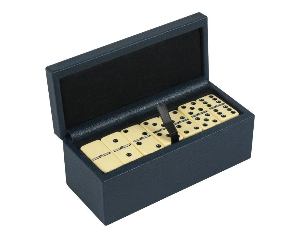 Geoffrey Parker Leather Domino & Cribbage Set | Classic Tabletop Games, Stylish Combinations & Gift Items | 2Jour Concierge, #1 luxury high-end gift & lifestyle shop