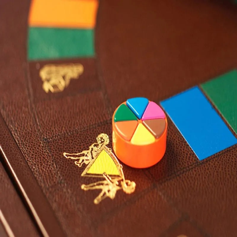 Geoffrey Parker Hand-Embossed Leather Trivial Pursuit Game | Exquisite Board Games, Handcrafted Elegance & Premium Gifts | 2Jour Concierge, #1 luxury high-end gift & lifestyle shop