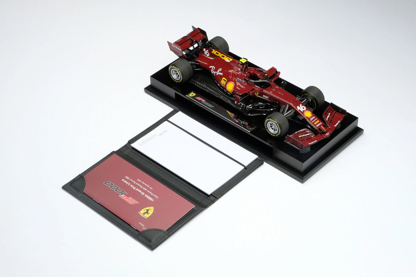 Amalgam Collection Ferrari SF1000 Charles Leclerc 1000th GP Livery (2020) 1:18 Model Car | Detailed Collector's Edition, Precise Replica of Commemorative F1 Racer | 2Jour Concierge, #1 luxury high-end gift & lifestyle shop
