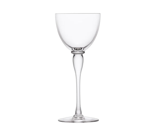 Amadeus American Water Glass by Saint-Louis | Ode to the expertise and purity of crystal coloring | Represents the palette of Saint-Louis crystal hues and the perfection of its clear crystal | Blown and cut at Saint-Louis-lès-Bitche in Moselle, France | Elegant design with curves atop a slender stem | Rounded gob on a slender drawn leg | Pays homage to Wolfgang Amadeus Mozart | Collection: Amadeus | Design: Timeless | Tableware and Water Glasses | 2Jour Concierge, your luxury lifestyle shop