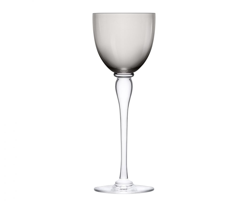 Amadeus Crystal Hock Wine Glass by Saint-Louis | Ode to the expertise and purity of crystal coloring | Represents the palette of Saint-Louis crystal hues and the perfection of its clear crystal | Elegant design with curves atop a slender stem | Rounded gob on a slender drawn leg | Pays homage to Wolfgang Amadeus Mozart | Collection: Amadeus | Design: Timeless | Tableware and Wine Glasses | 2Jour Concierge, your luxury lifestyle shop