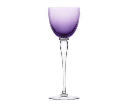 Amadeus Crystal Hock Wine Glass by Saint-Louis | Ode to the expertise and purity of crystal coloring | Represents the palette of Saint-Louis crystal hues and the perfection of its clear crystal | Elegant design with curves atop a slender stem | Rounded gob on a slender drawn leg | Pays homage to Wolfgang Amadeus Mozart | Collection: Amadeus | Design: Timeless | Tableware and Wine Glasses | 2Jour Concierge, your luxury lifestyle shop