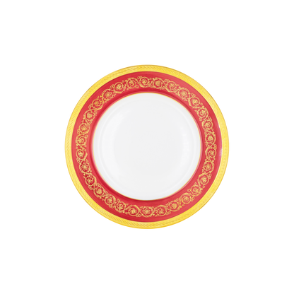 Haviland Parlon Ambassade | Dessert Plate: Fine Limoges porcelain with ornamental border motif and smooth, glazed finish, ideal for refined dessert or cheese service | Tableware & Serveware / Plates | 2Jour Concierge, your luxury lifestyle shop