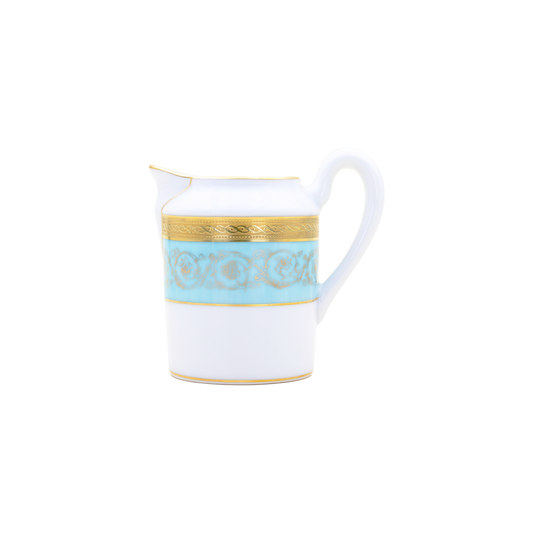 Haviland Parlon Ambassade | Cream Jug: Fine Limoges porcelain with ornamental border motif and smooth, glazed finish, ideal for serving cream or milk at coffee and tea service | Tableware & Serveware / Creamers & Pitchers | 2Jour Concierge, your luxury lifestyle shop**