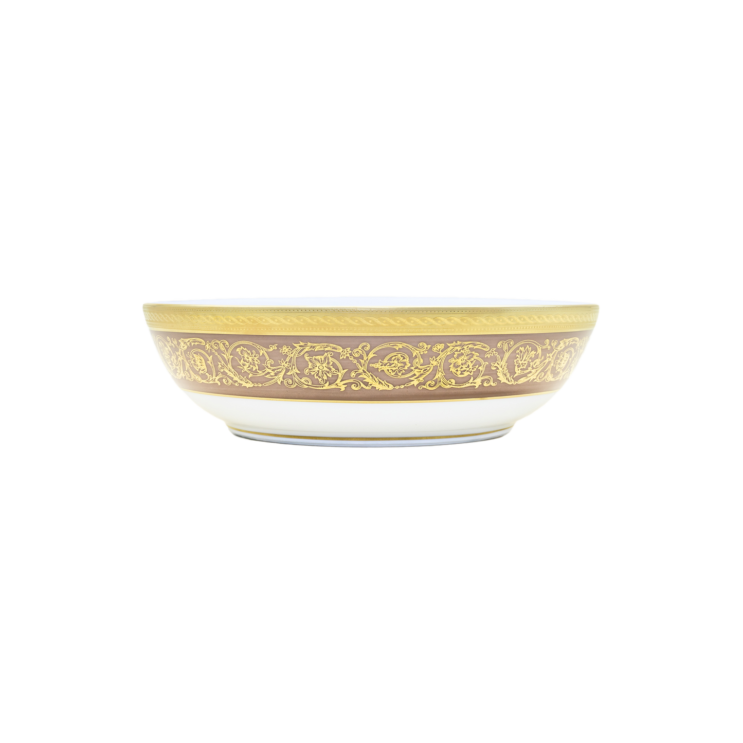 Haviland Parlon Ambassade | Cereal Bowl: Fine Limoges porcelain with ornamental border motif and smooth, glazed finish, perfect for breakfast service, small portions, or refined everyday use | Tableware & Serveware / Bowls | 2Jour Concierge, your luxury lifestyle shop**
