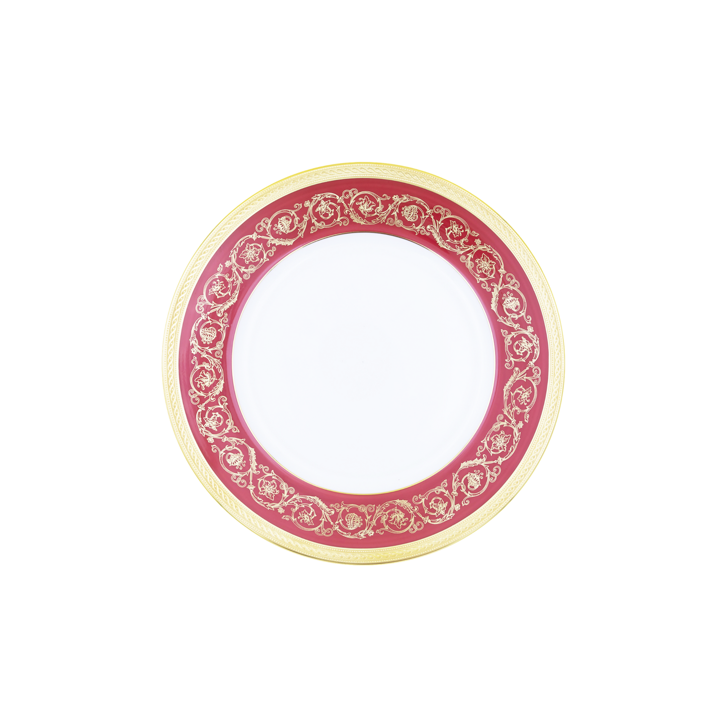 Haviland Parlon Ambassade | Deep Round Dish: Fine Limoges porcelain with ornamental border motif and smooth, glazed finish, ideal for pasta, risotto, or generous family-style servings | Tableware & Serveware / Serving Dishes | 2Jour Concierge, your luxury lifestyle shop**