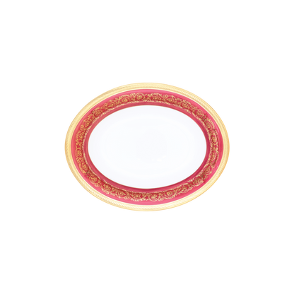 Haviland Parlon Ambassade | Open Vegetable Dish: Fine Limoges porcelain with ornamental border motif and smooth, glazed finish, perfect for vegetables, grains, or warm side dishes | Tableware & Serveware / Serving Dishes | 2Jour Concierge, your luxury lifestyle shop**