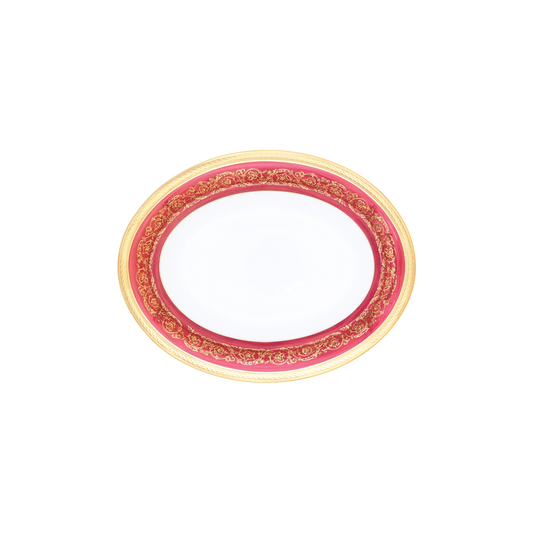 Haviland Parlon Ambassade | Open Vegetable Dish: Fine Limoges porcelain with ornamental border motif and smooth, glazed finish, perfect for vegetables, grains, or warm side dishes | Tableware & Serveware / Serving Dishes | 2Jour Concierge, your luxury lifestyle shop**