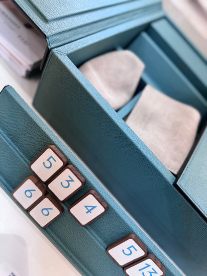 Rummikub Leather-Covered Wood Game Set