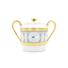 Bengalis Limoges Porcelain Sugar Bowl