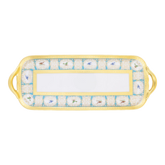 Bengalis Limoges Porcelain Rectangular Cake Dish