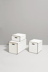 Atena Regenerated Leather Storage Box