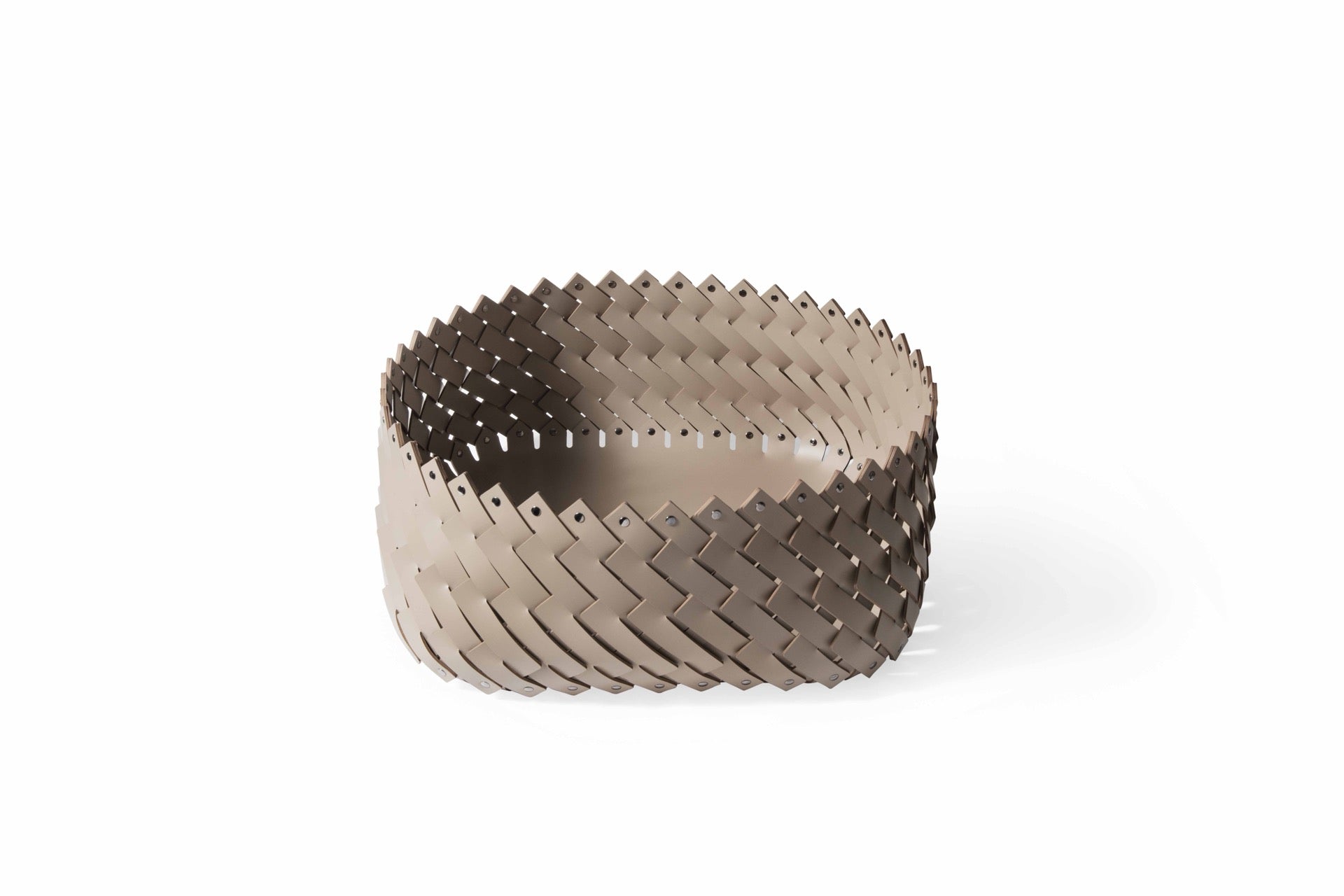 Pinetti × Antonio De Marco Almeria | Hand-Woven Leather Baskets: Eco-friendly washable leather baskets, hand-woven and available in multiple shapes and sizes, ideal for indoor and outdoor use | Storage & Outdoor / Baskets | 2Jour Concierge, your luxury lifestyle shop | luxury interiors, refined living, yacht décor, spa décor, outdoor elegance, boutique hotels, home organization, hospitality décor, office décor