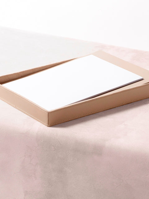 Rabitti 1969 Fold Saddle Leather A4 Paper Holder | Elegant and Functional Paper Holder | Crafted with High-Quality Saddle Leather | Elevate Your Workspace with Luxury and Style | Explore a Range of Luxury Desk Accessories at 2Jour Concierge, #1 luxury high-end gift & lifestyle shop