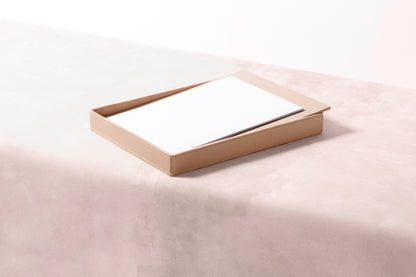 Rabitti 1969 Fold Saddle Leather A4 Paper Holder | Elegant and Functional Paper Holder | Crafted with High-Quality Saddle Leather | Elevate Your Workspace with Luxury and Style | Explore a Range of Luxury Desk Accessories at 2Jour Concierge, #1 luxury high-end gift & lifestyle shop