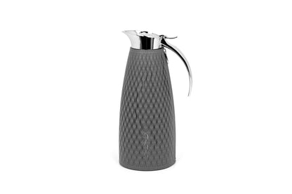 Style Thermal Steel Carafe with Removable Leather Cover